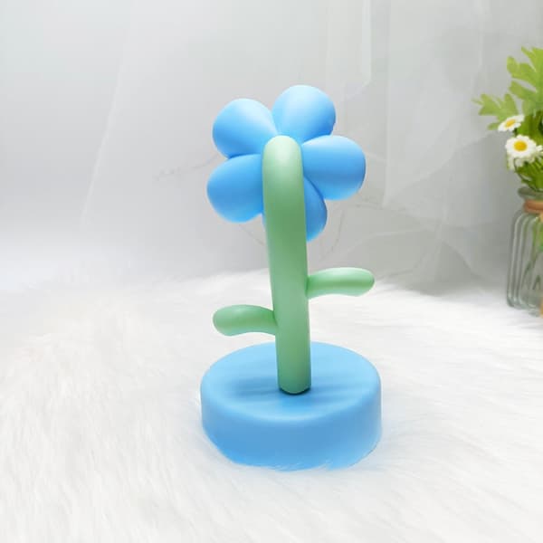 LED Natlys Bordlamper BLÅ blue