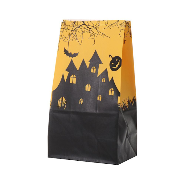 10 kpl/pakkaus Paperikarkkipakkaus Halloween-lahjapussi