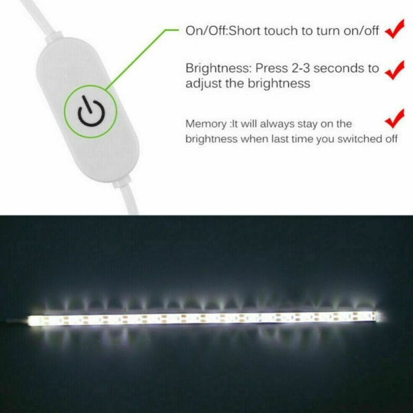 LED Light Strip Kit Symaskin USB-drevet
