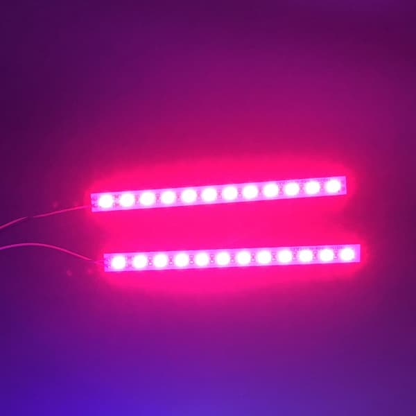 LED Chassis Blændende Lys Lamper Chassis Lys Lamper RØD Red