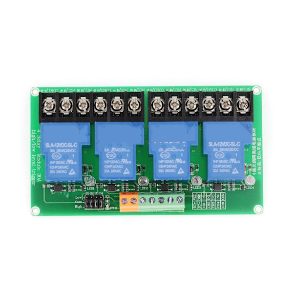 Relémodul 4-kanals relémodul DC 12V