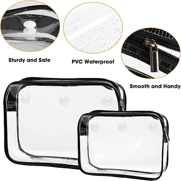 Clear Bogg Bag Makeup Tasker L L L