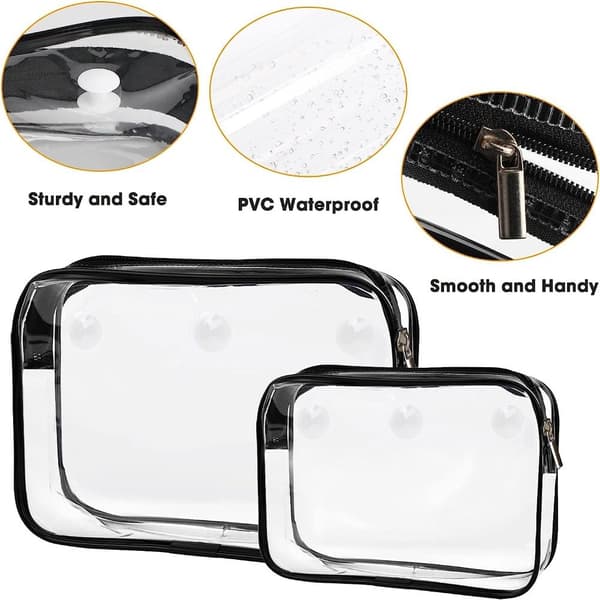 Clear Bogg Bag Makeup Tasker M M M