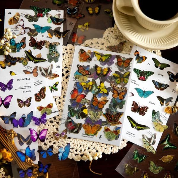 32Sheets Tarrat Kukka Tarrat Kasvit Tarrat