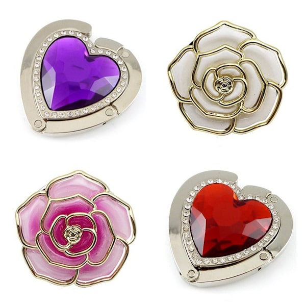 Handväska Krok Handväska Hängare RÖTT HJÄRTA RÖTT HJÄRTA Red Heart