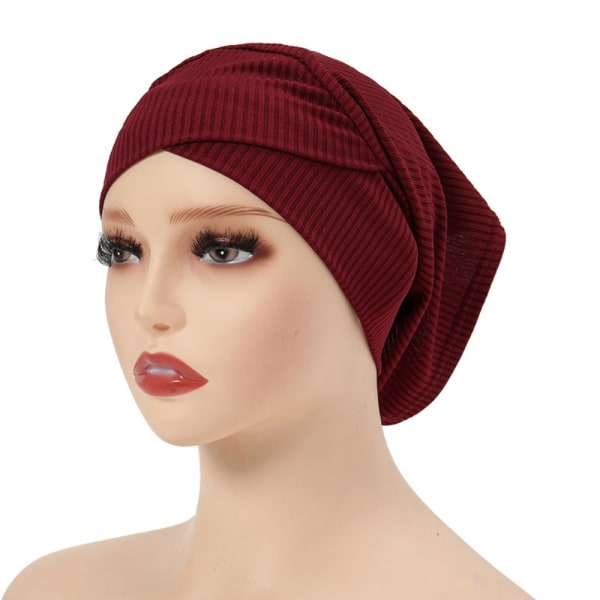 Front Cross Cap Cross Head Wrap LILA Purple