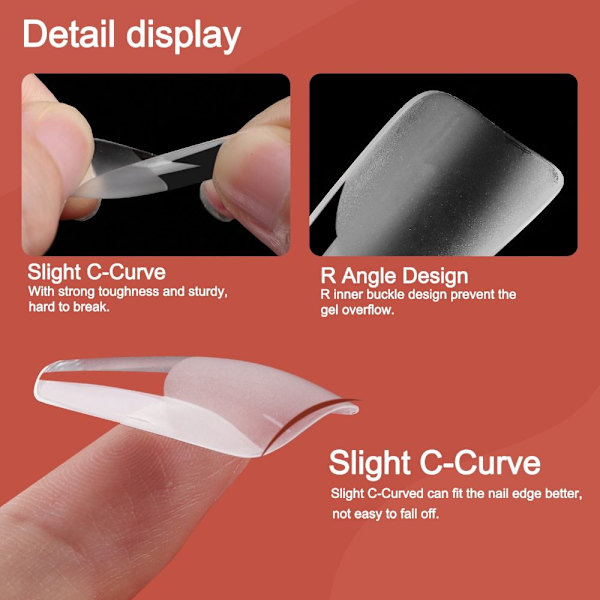 Nail Tips Tekokynnet Fake Nail