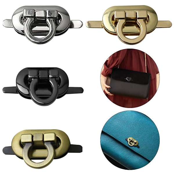 Vrid Lås Vridlås BRONS 2 STK 2 STK bronze 2pcs-2pcs