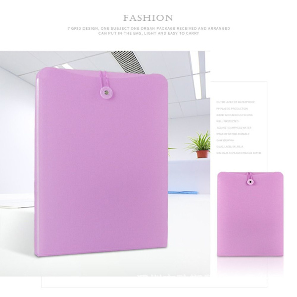 Dragspel Folder Organizer Dokumentväska