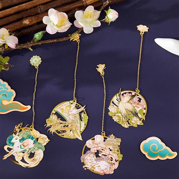 Metal Bookmark Animal Bookmark STIL 1 STIL 1 Style 1