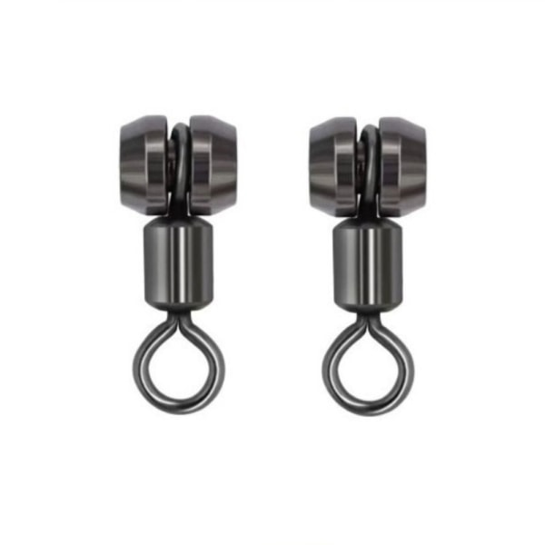 25stk Fishing Feeder Swivels Method Feeder Swivel STØRRELSE 1/0 STØRRELSE Size 1/0
