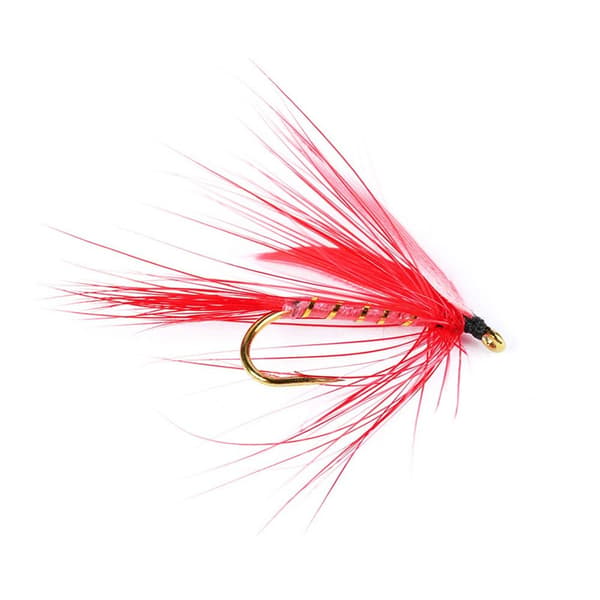 Flugfiskedrag Woolly Worm lock 10PCS-12 HOOK 10PCS-12 HOOK 10pcs-12 Hook