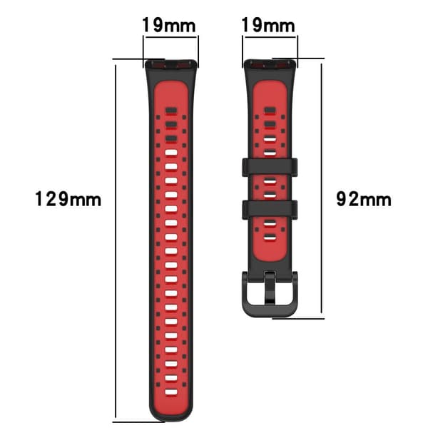 Silikoni watch rannekoru MUSTA&HARMAA black&grey