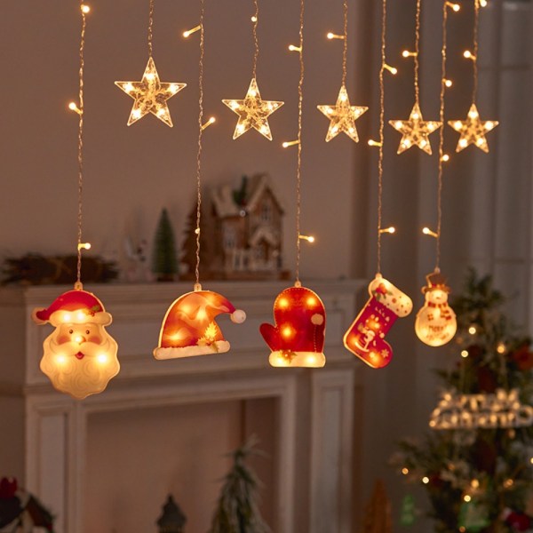 Curtain Light String Lights 3 3 3