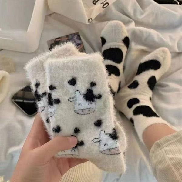 Plyschsockor Coral Velvet Socks C C C