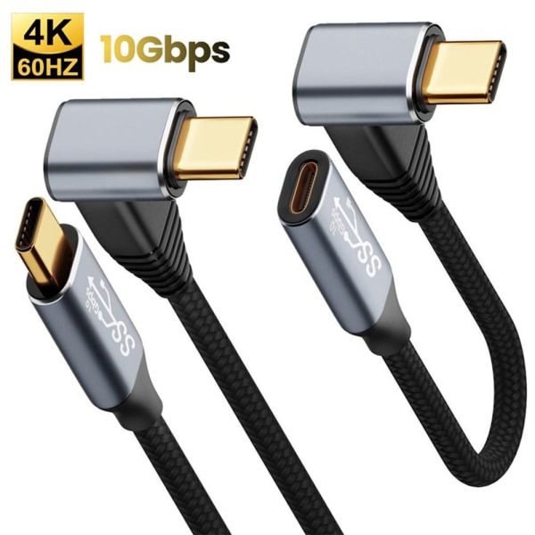 Type-C-kabel USB3.1 Gen2 1,5 MMAN TIL KVINDEL MAN TIL KVINDE 1.5mMale to Female