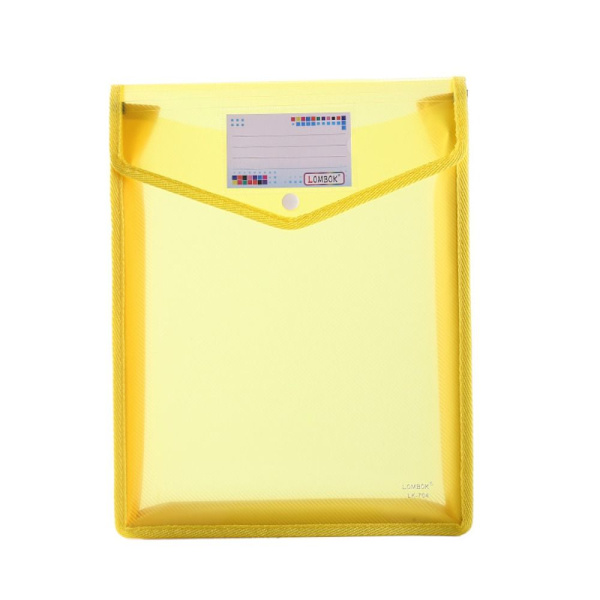 A5-arkistokansiot asiakirjalaukku KELTAINEN yellow