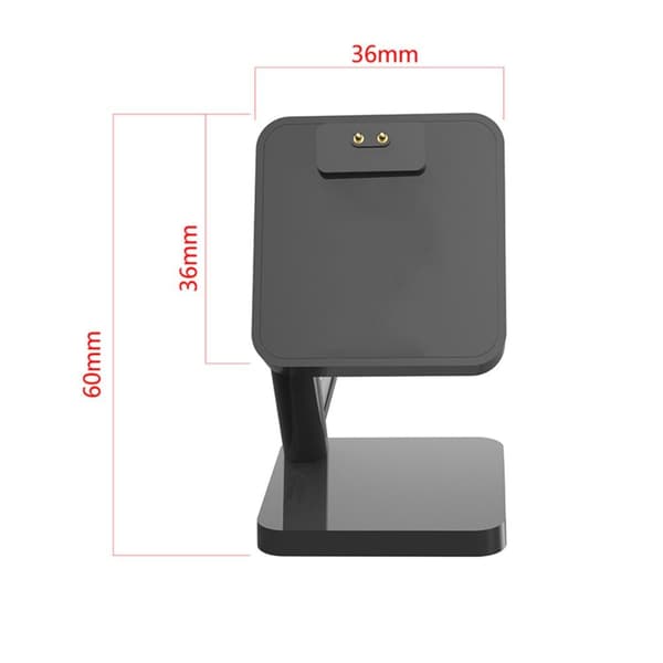 Laderholder USB-kabel Dock Ladeledningsstasjon