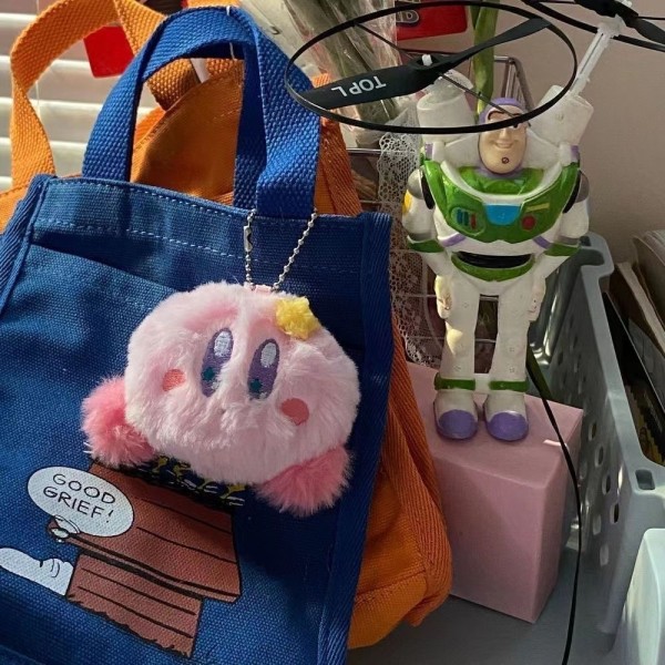 Kirby nøkkelring Anime plysj nøkkelring 12 12 12