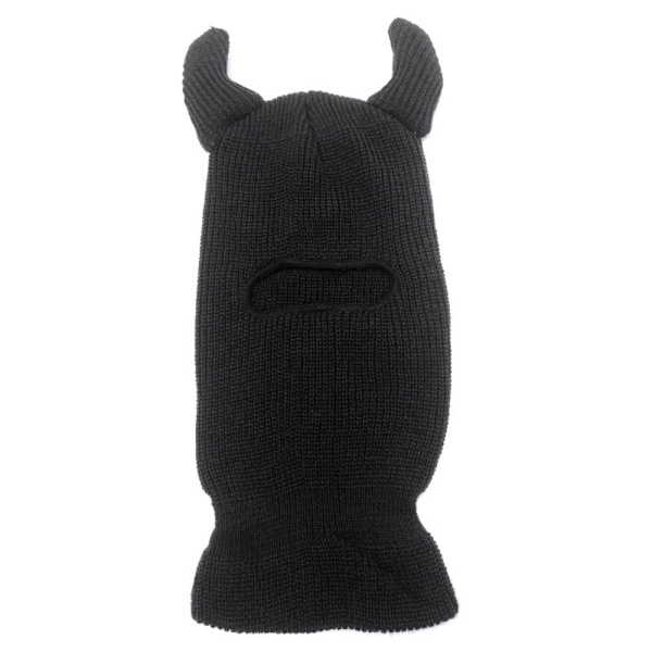 Full Face Hat Riding Mask SORT black