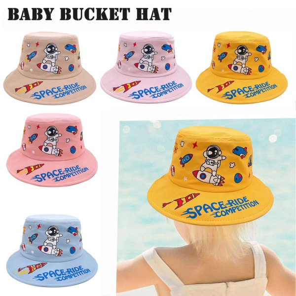 Baby Bucket Hat Beach Cap ROSA pink