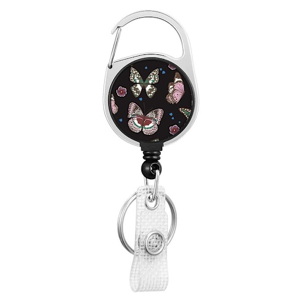 Butterfly Lanyard Clip Namnlappshållare STYLE-5 STYLE-5 Style-5