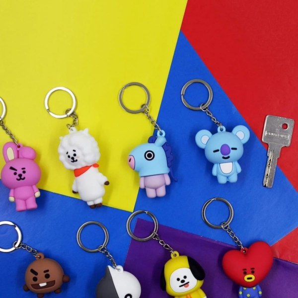 BTS BT21 Nyckelring