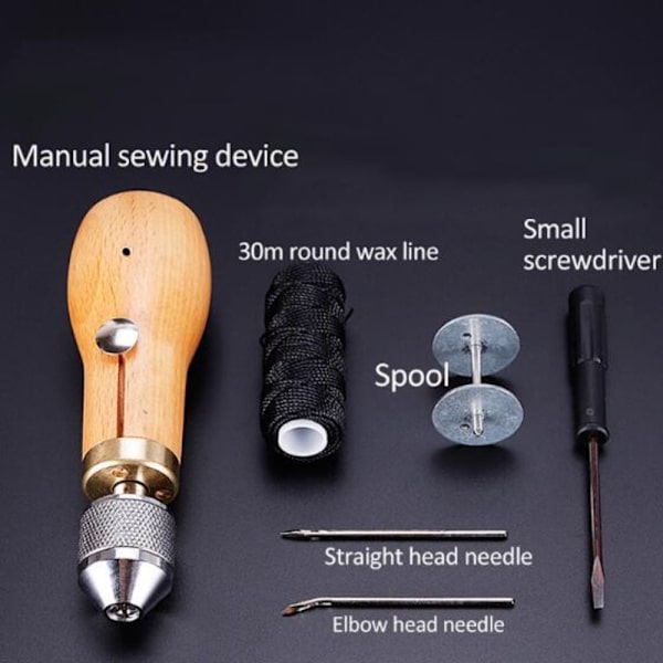 Leathercraft syverktøysett Skinnsysett STYLE A STYLE A Style A