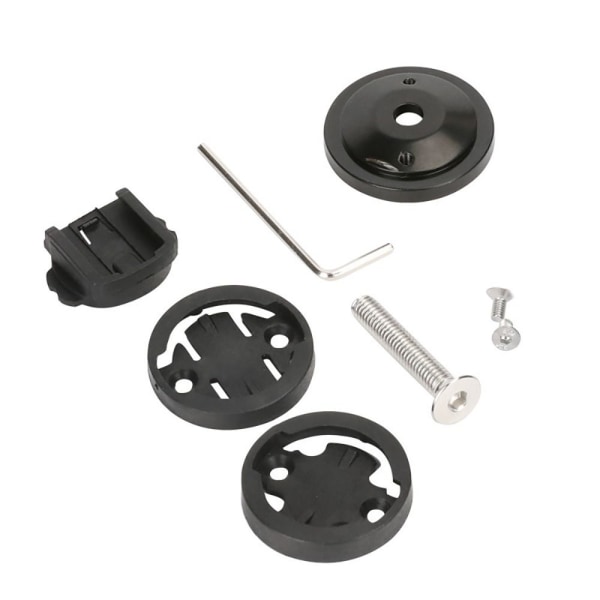 1Sæt Cykelcomputerholder Speedometermontering SORT SORT black