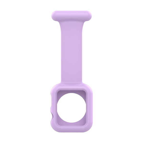Nurse Watch Pin Armband för Apple Watch purple 38MM/40MM/41MM-38MM/40MM/41MM