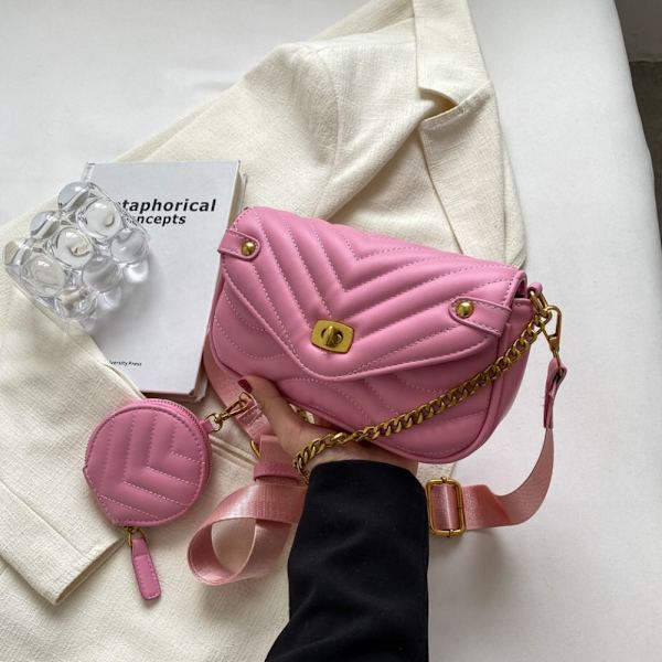 Kangaskassit Kainalon käsilaukku PINK pink