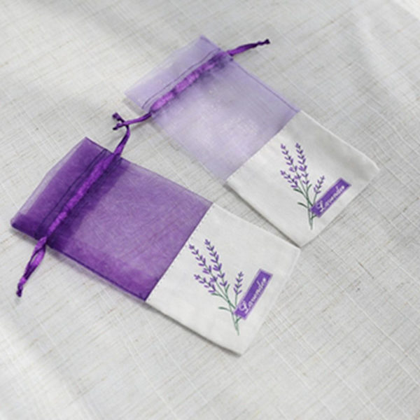 10 kpl Tyhjät pussipussit Laventelin tuoksupussi VAALEANA PURPURIA light purple