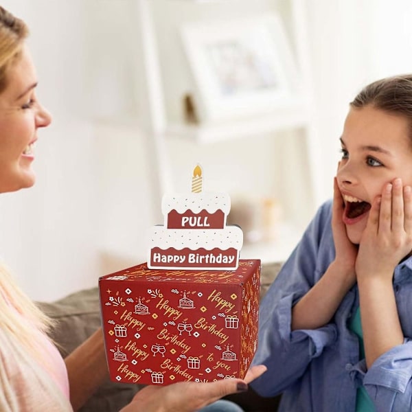 Penglåda för Pengar till Födelsedag, Presentask med Pengar, 1 st 1