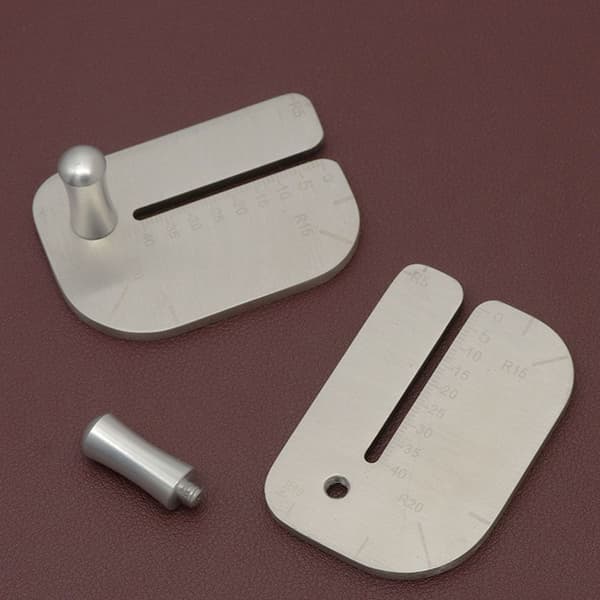 Lær Punch Aid Pulling Board Rustfritt stål plukking