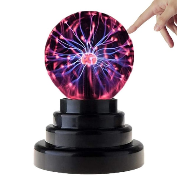 Ljudkontroll Magic Plasma Ball Lamp LED Nattljus