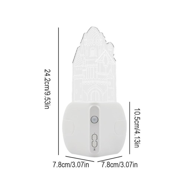 Magneettiabsorptiolataus, pieni yövalo 4 4 4