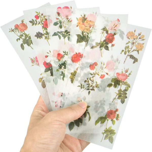 Klistermærker Flower Stickers Washi Stickers