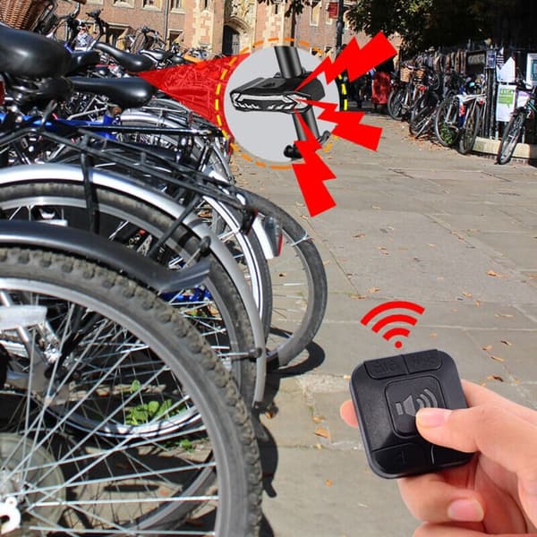 Sykkelbaklys Intelligent Sensing Bremselys Blinklys