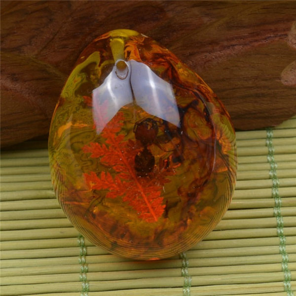 Butterfly Amber Stone Hyönteinen Spcimen Riipus SCORPION SCORPION scorpion