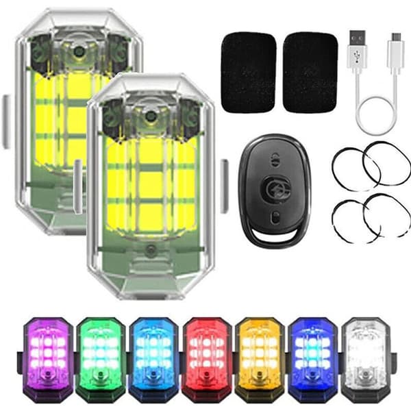 LED Advarselslys 2PAK