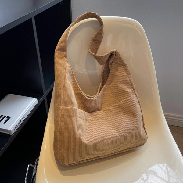 Axelväskor Hasp Handväska KHAKI khaki