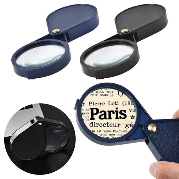 Foldelup Smykker Lupp SORT Black