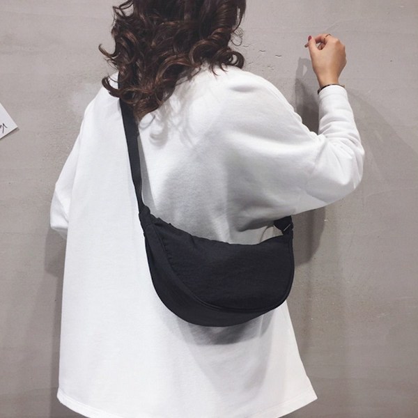 Crossbody taske Brysttaske SORT black