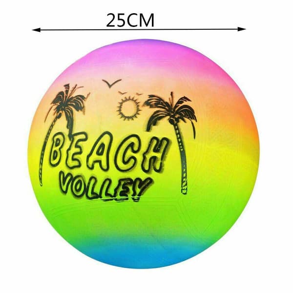 2st Rainbow Beach Balls Uppblåsbar Beach Ball