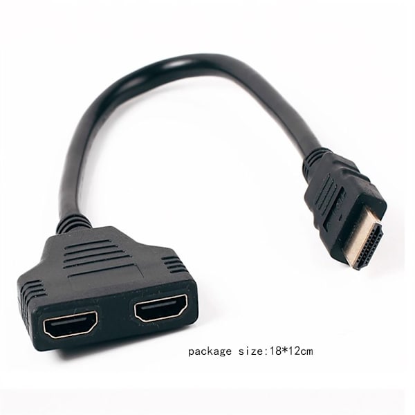HDMI Splitter Adapter Videokabel Adapterkabel