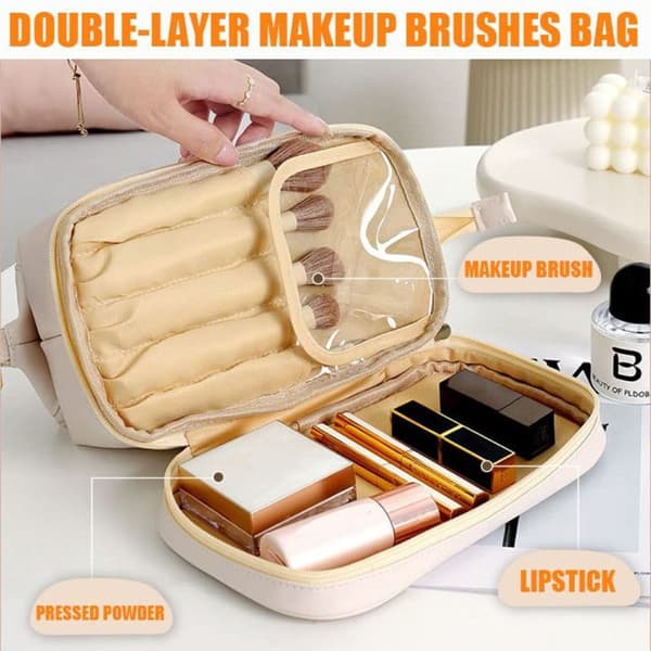 Makeup Taske Kosmetisk Taske Make Up Taske White