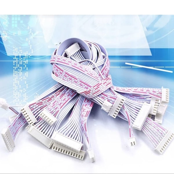 5 Stk Dobbelthovedet Kabelstik Kabel 20CM9P 9P 20cm9P