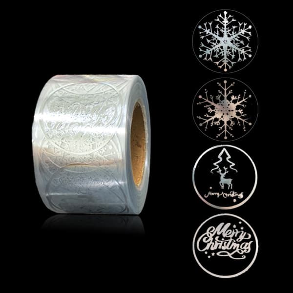 500 kpl Hyvää joulua Tarrakortit Etiketti 2,5 CM 2.5 cm