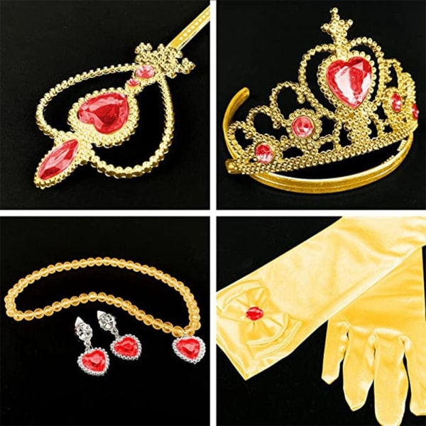 Princess Crown Crown Halsband FÄRG 6 FÄRG 6 Color 6