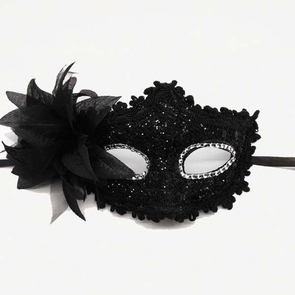 Blonde øyemasker Maskerademasker SØLV silver